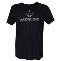 I love paddling pánské triko KR,černé,100% bavlna,vel.XS